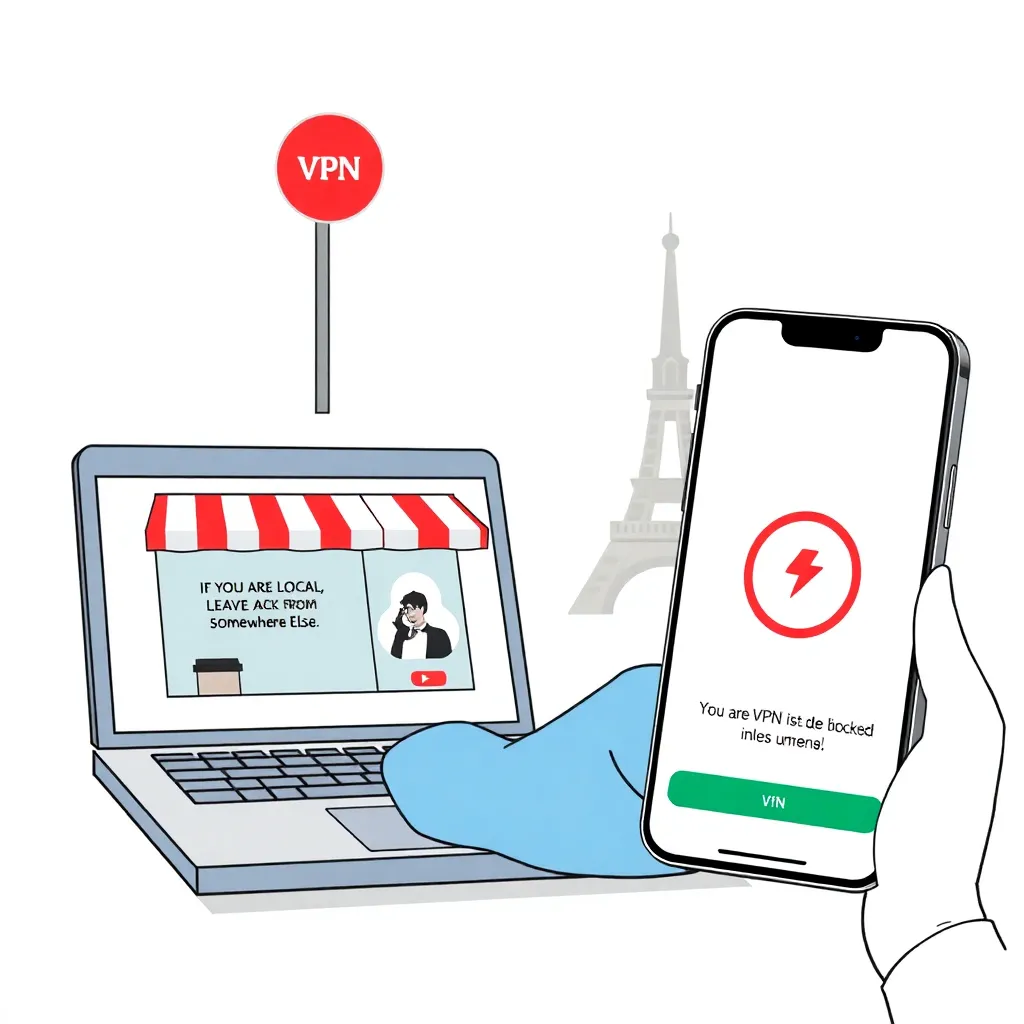 Geo-blocking achieves “true neutrality” (locals must use VPN)