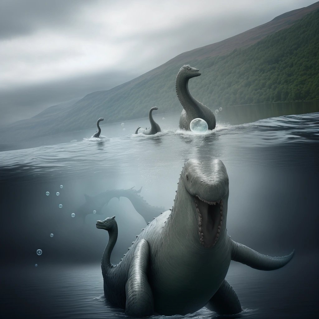 Loch Ness Monster's Fart Bubble