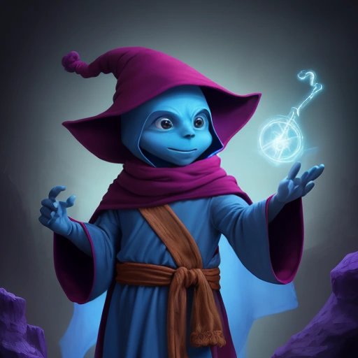 Orko casting magic