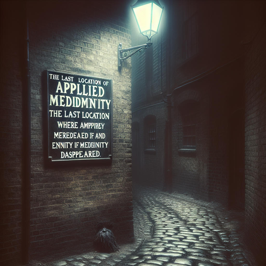 The last known location of Applied Mediocrity