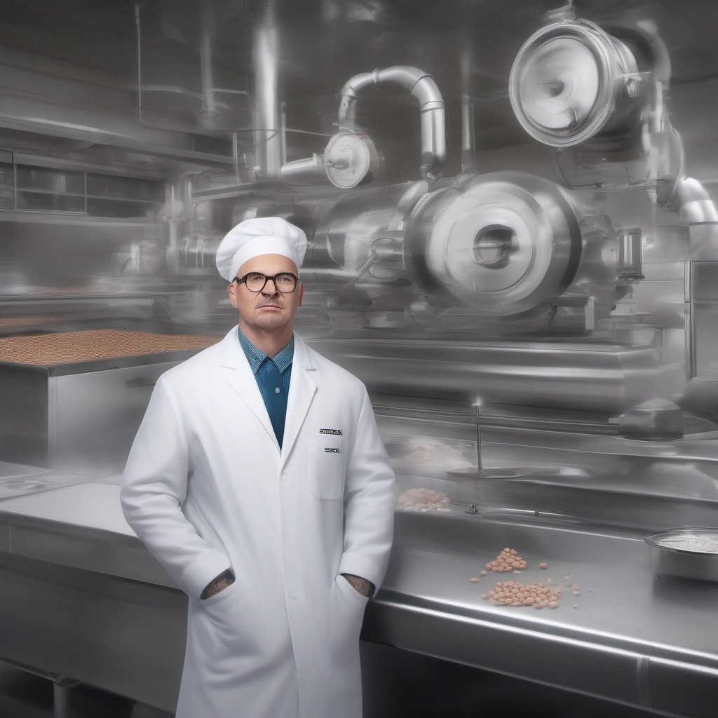 Efreak in his bean factory
