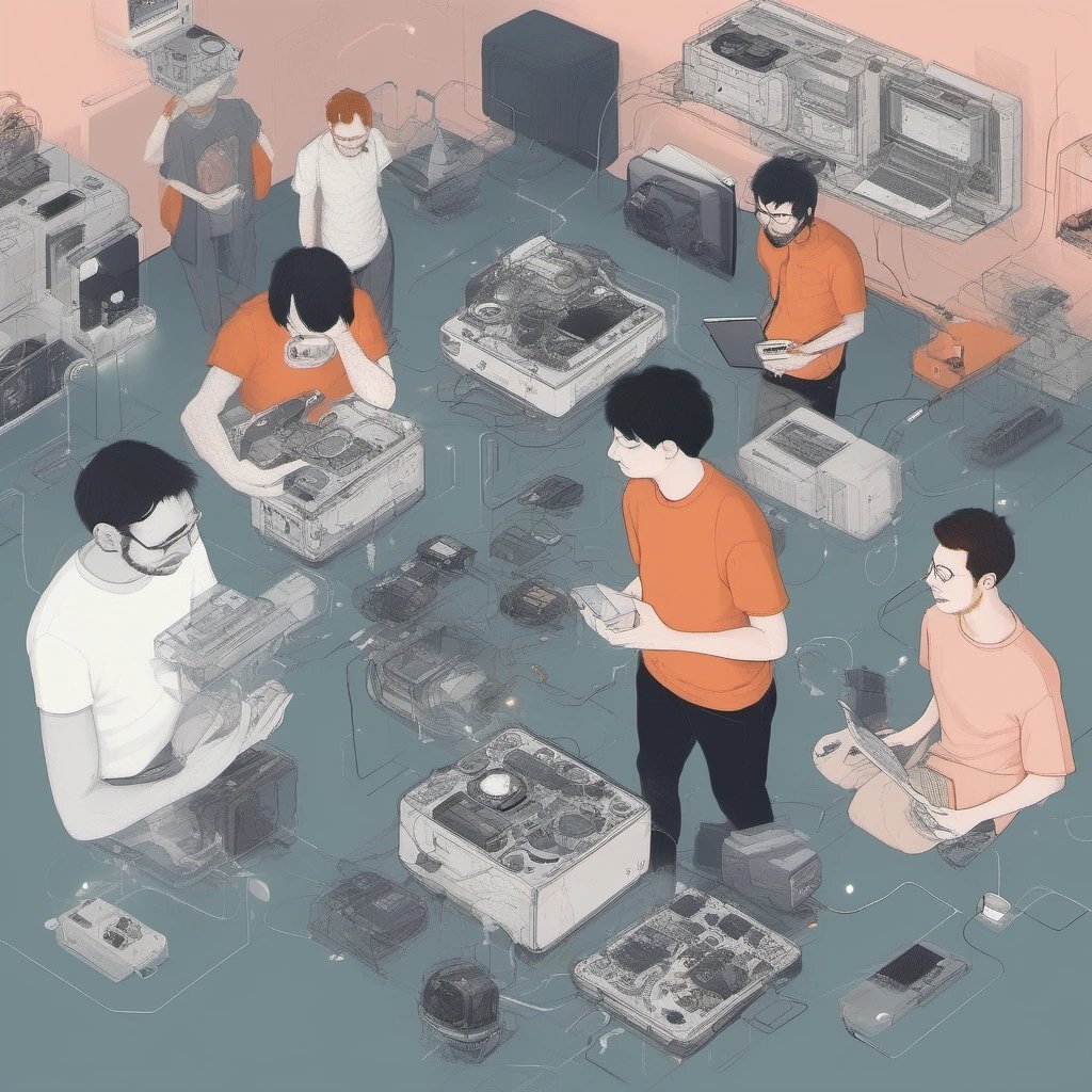 Confused tech enthusiasts