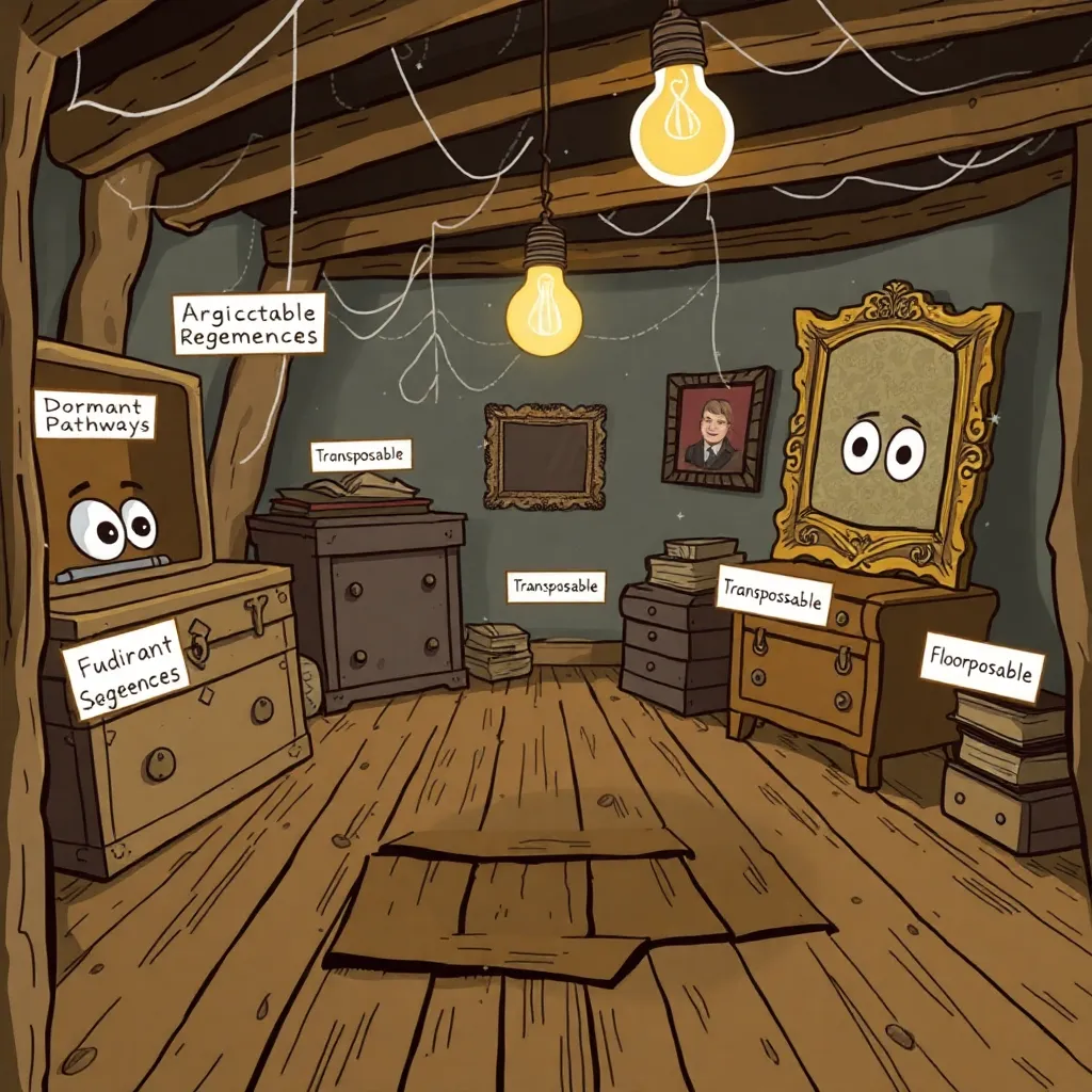 “The genome is more like a haunted attic”