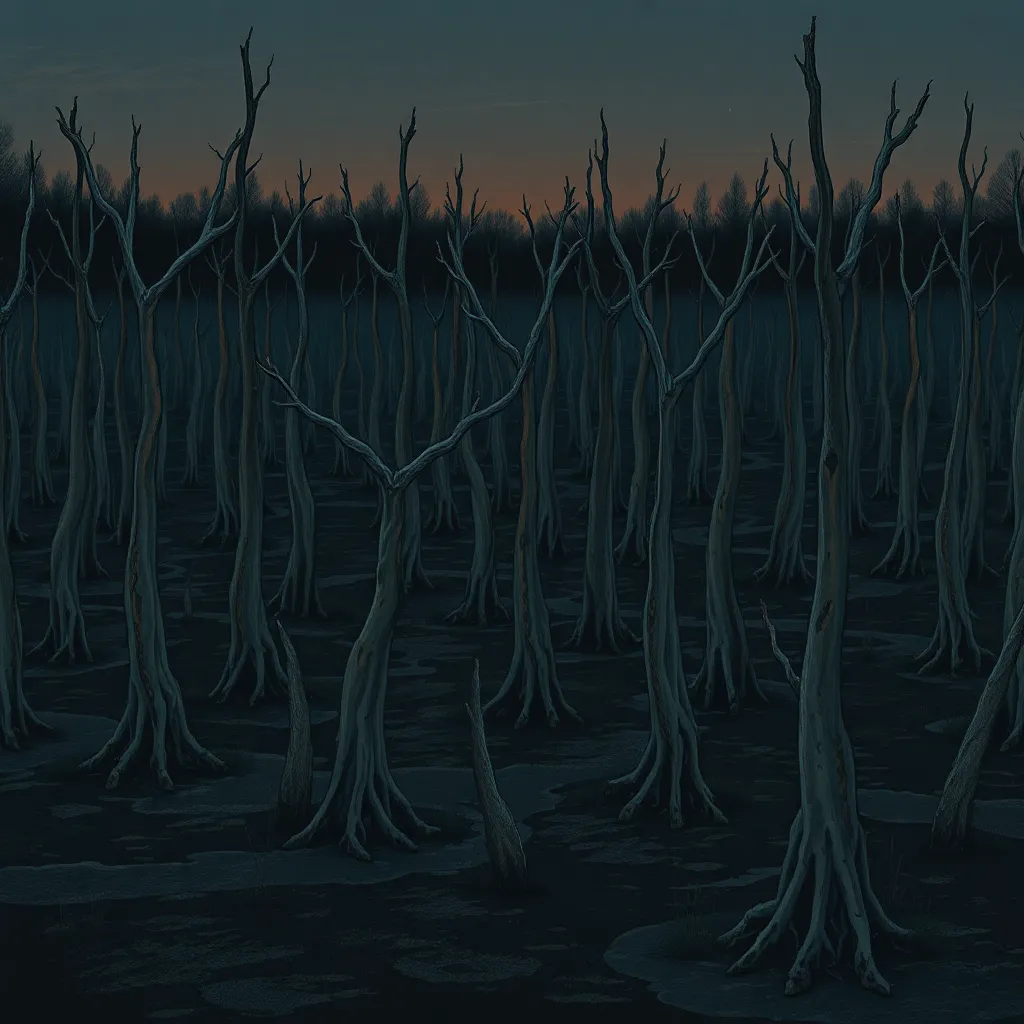 Dead trees as emotional baseline