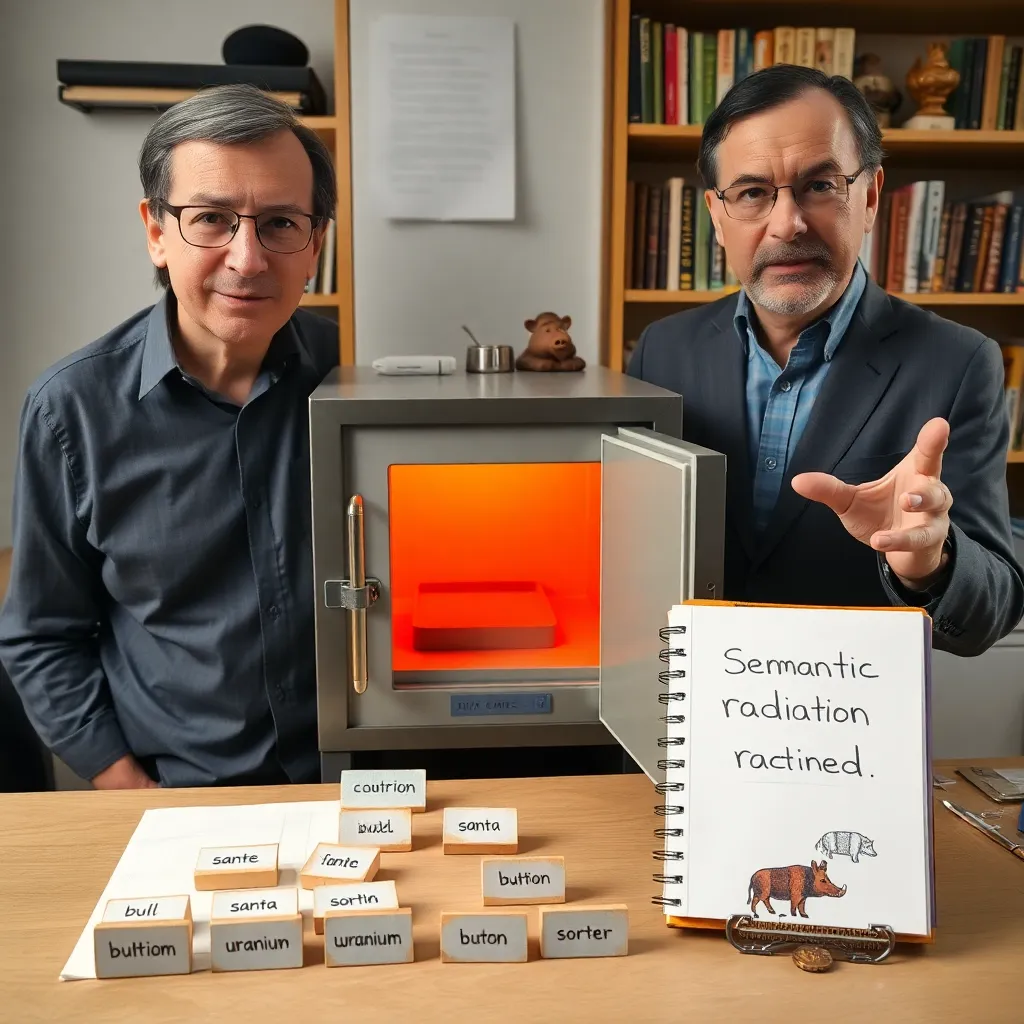 Linguistics professor: “a kiln for language”