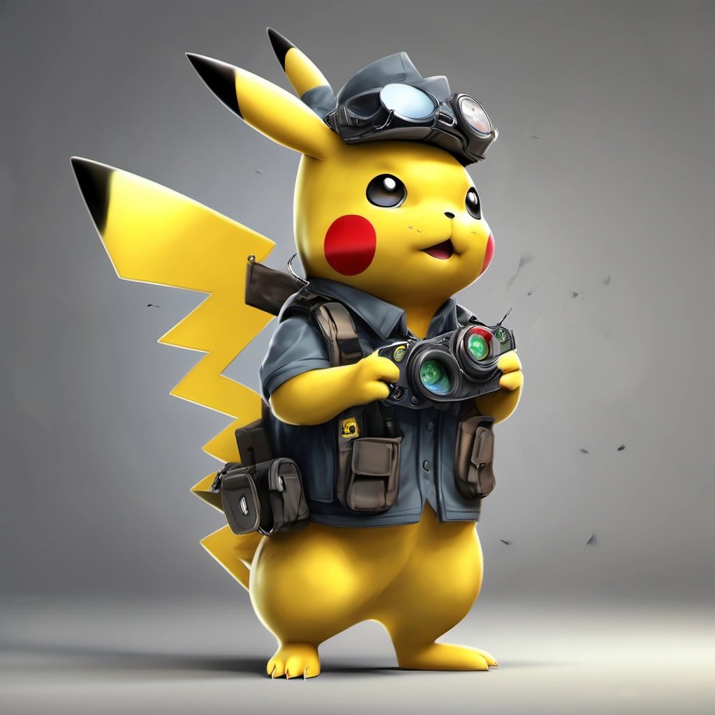 Pikachu as a spy