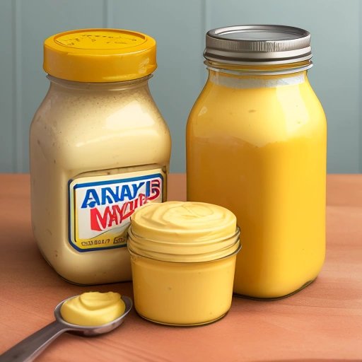 Artificial mayo and mustard