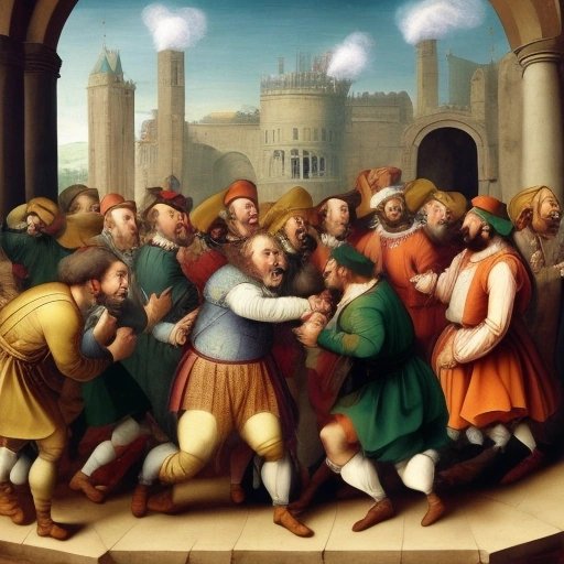 Renaissance farting contest