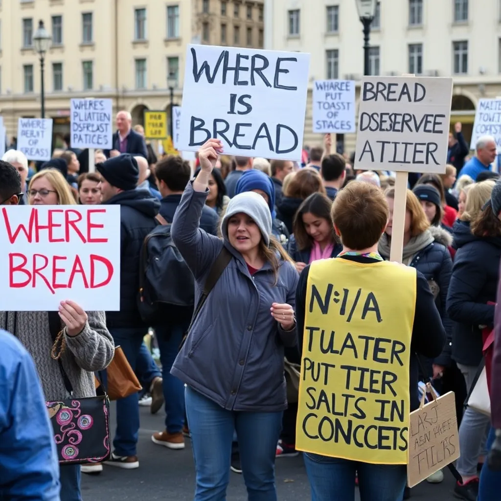 “Where is bread?” public outcry panel