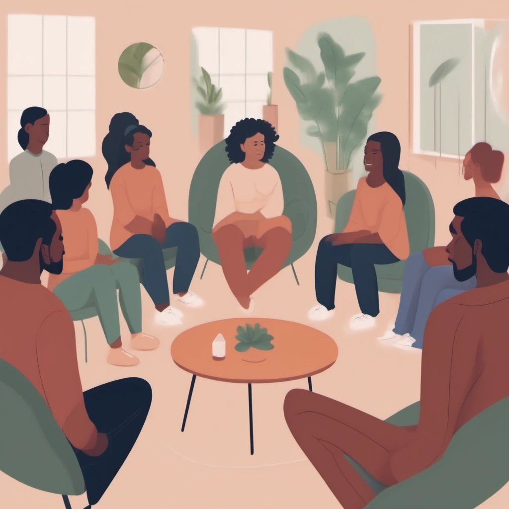 Group therapy session