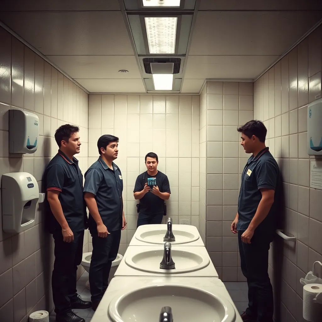 #3 Gas Station Bathroom: “Quick sync” in a place God forgot