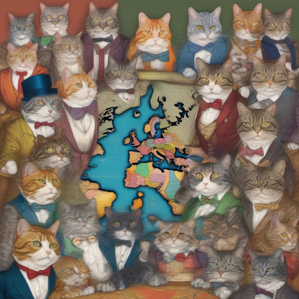 Cats planning world domination