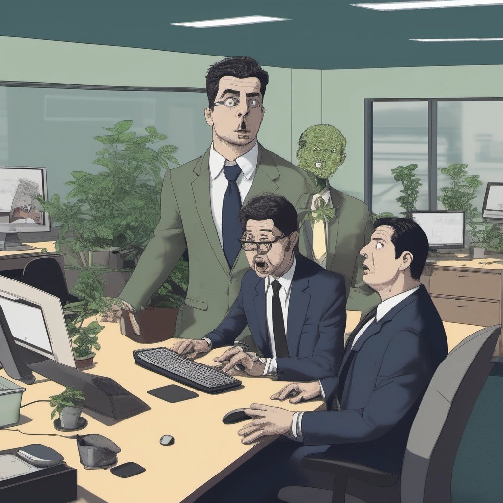 Potted plant CEO