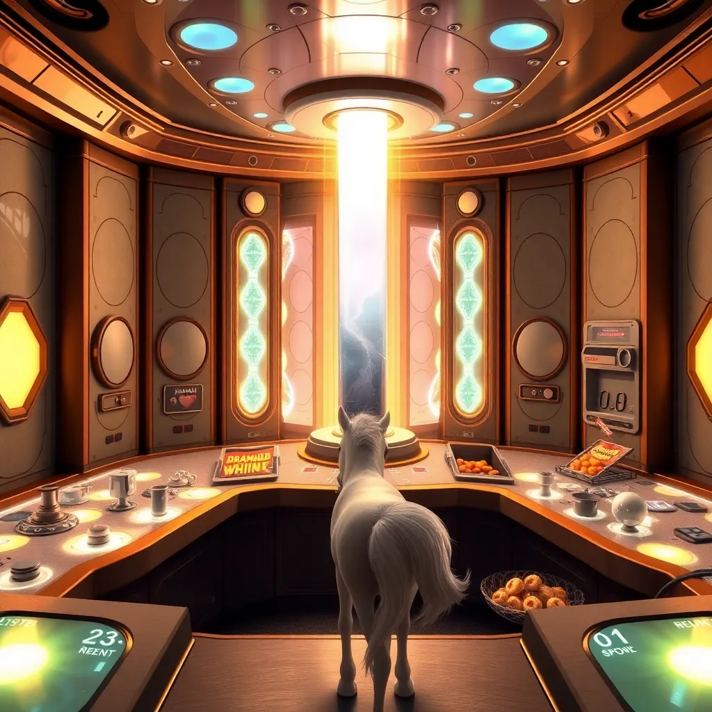 Inside the Refit TARDIS: Crystal Console & “Friendship Tube”