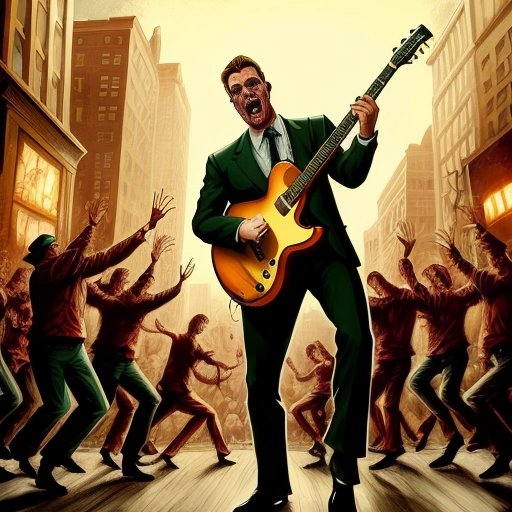 Powell's guitar solo causing market crash