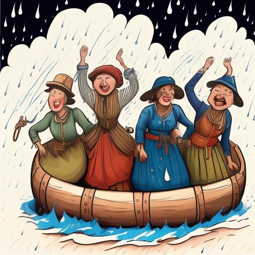The Hydration Defenders Performing Rain Dance