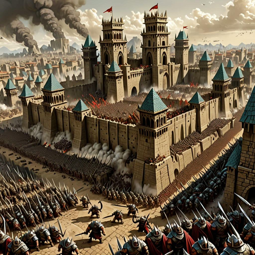 Orc city under siege