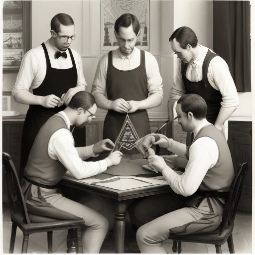 Masonic knitting group