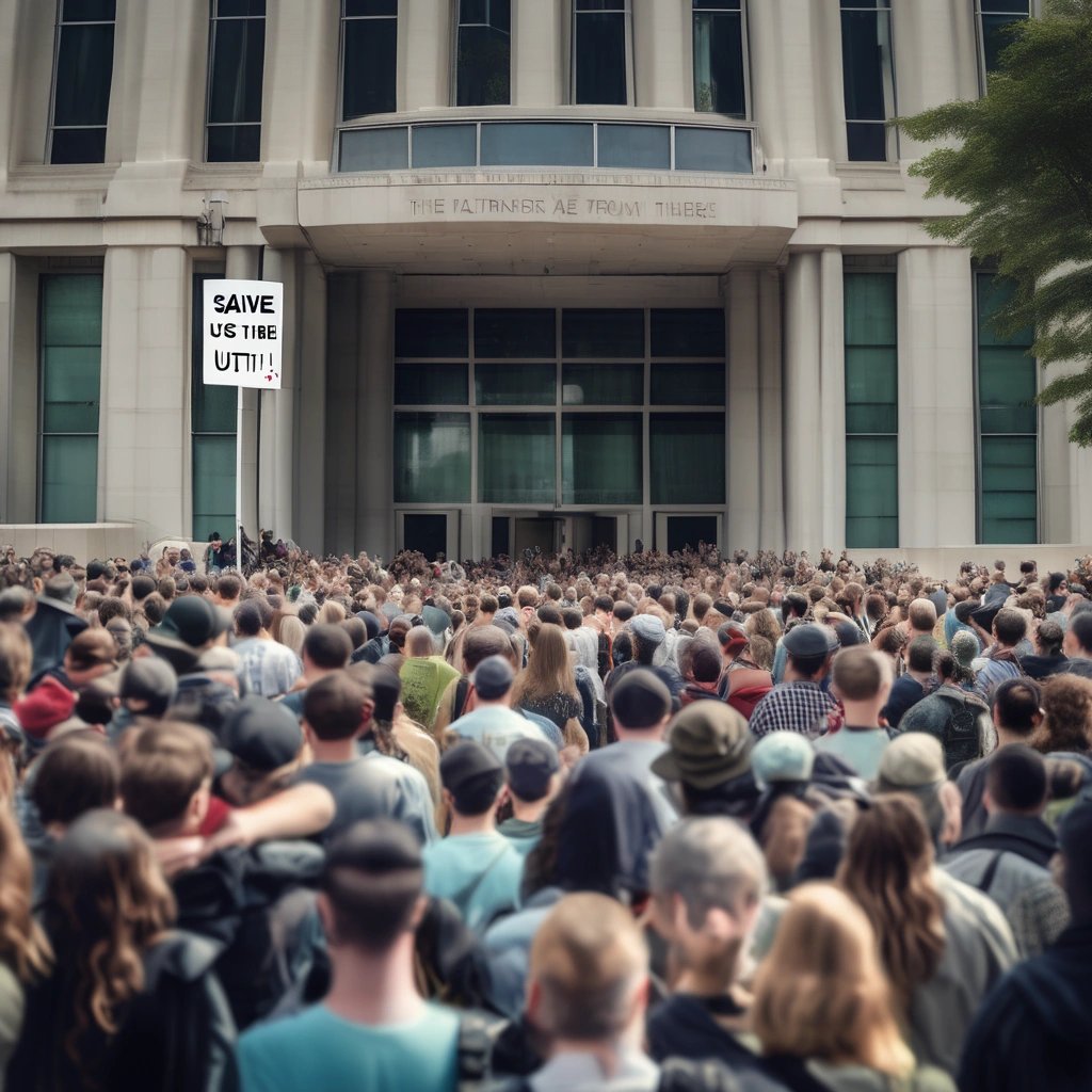 Mass panic caused by the fake news