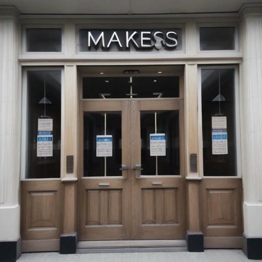 A vintage Marks & Spencer storefront