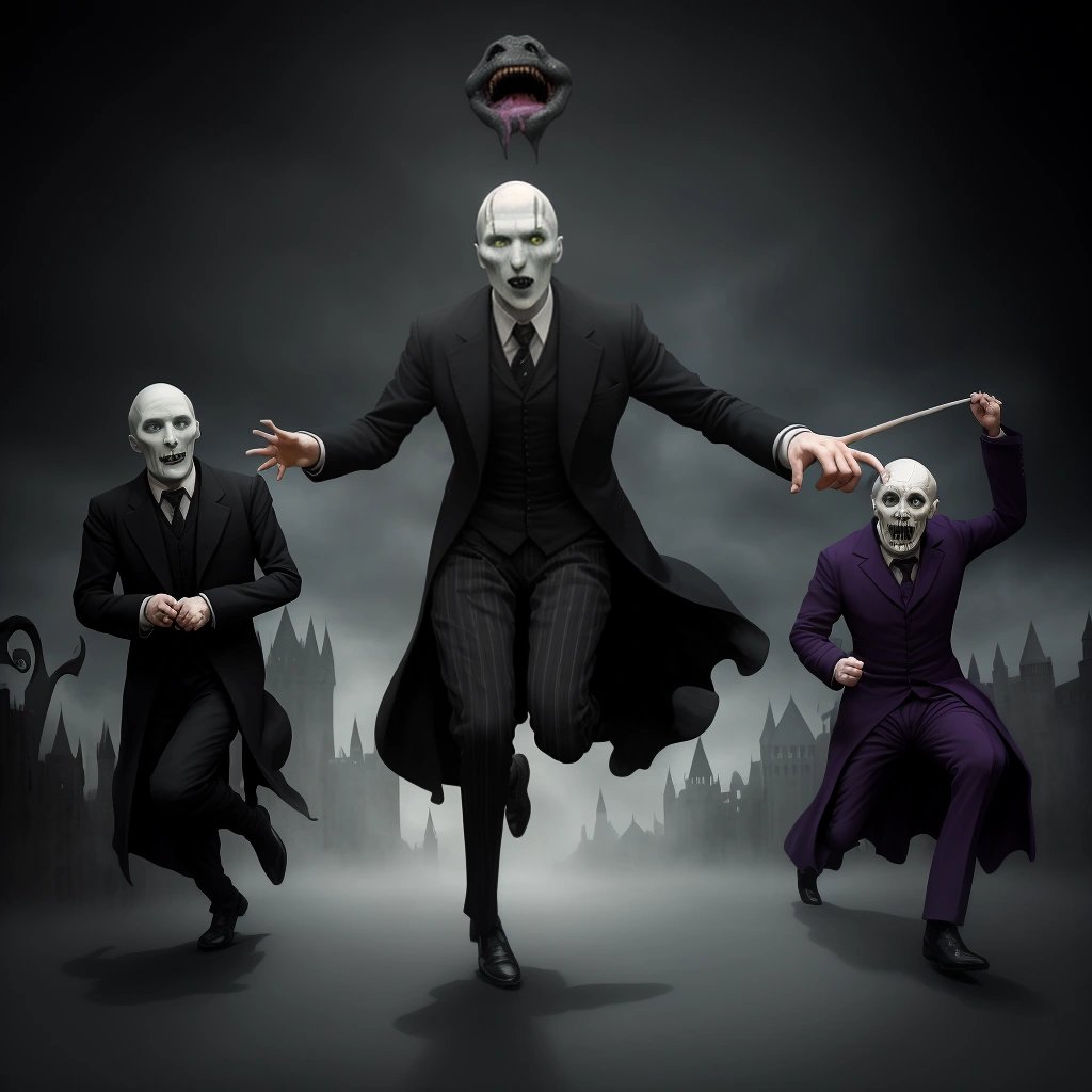 Voldemort's Silly Walk