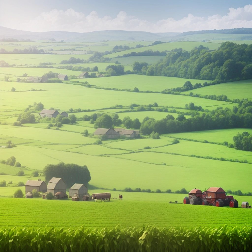 Countryside during an uneventful day