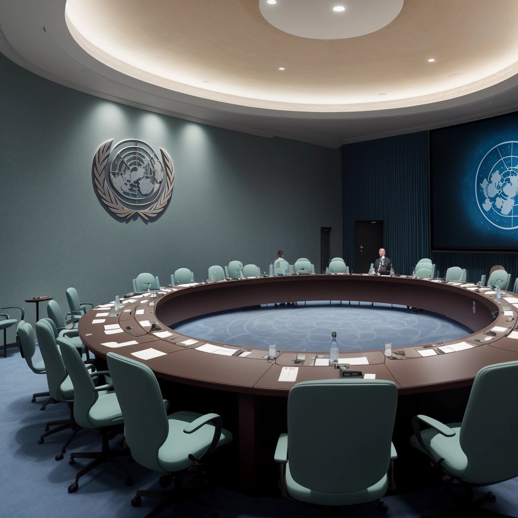 Aliens at UN meeting