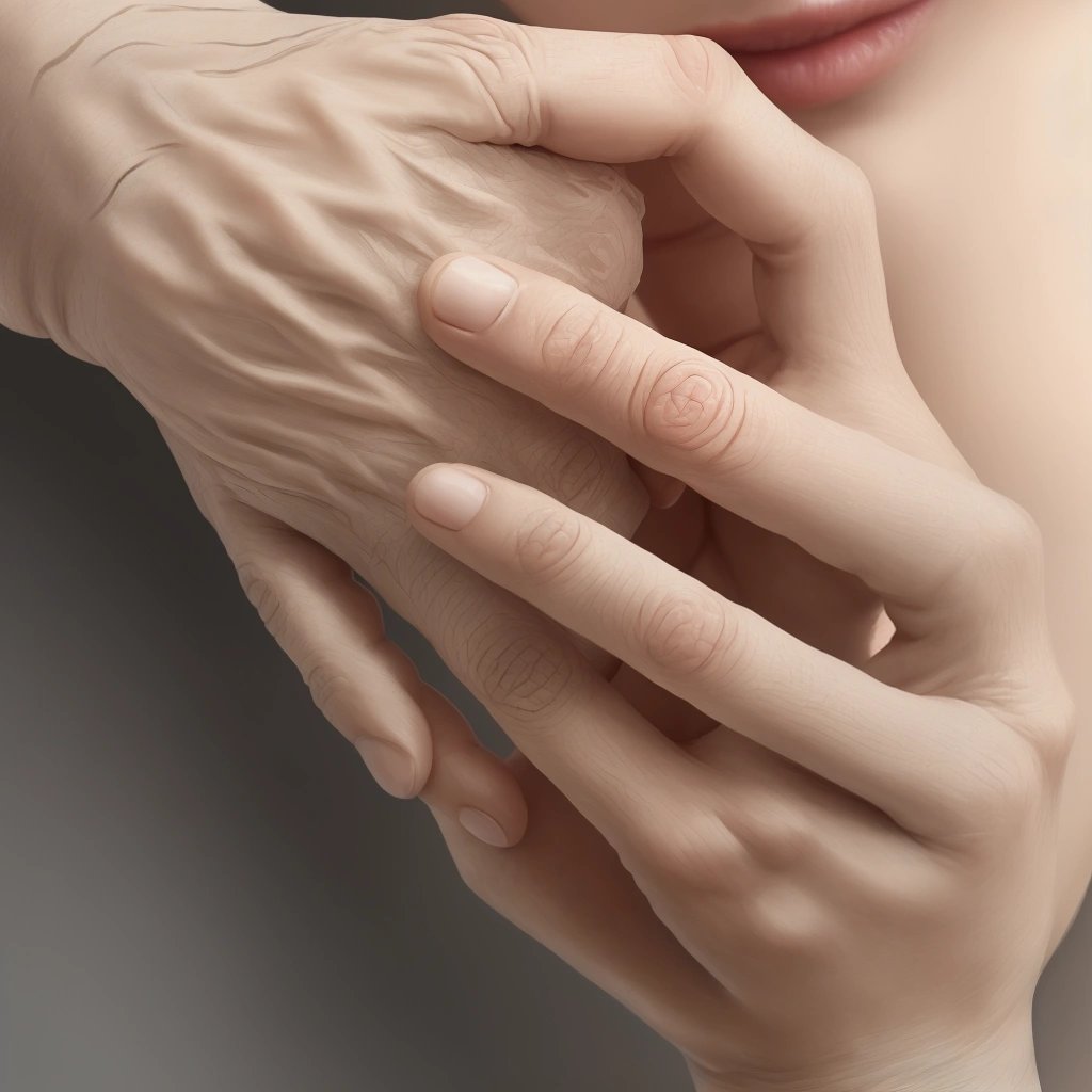 Close-up of realistic hands
