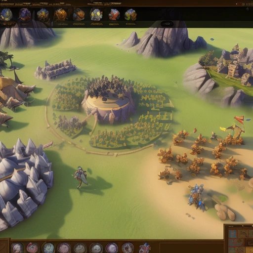 Players strategizing Zerg Rush in Civilization 6