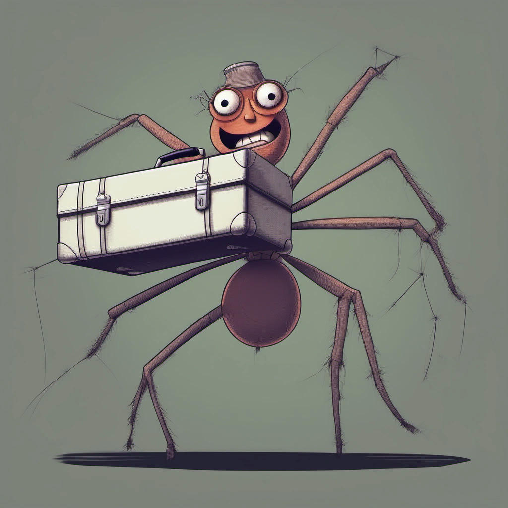 Photo 3: The Spider Who Has a Change of Career