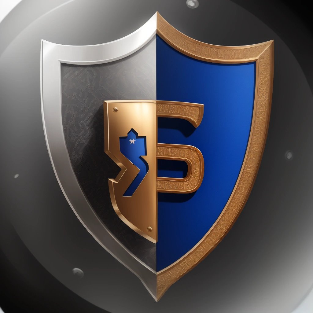 Shield symbolizing 256-factor authentication