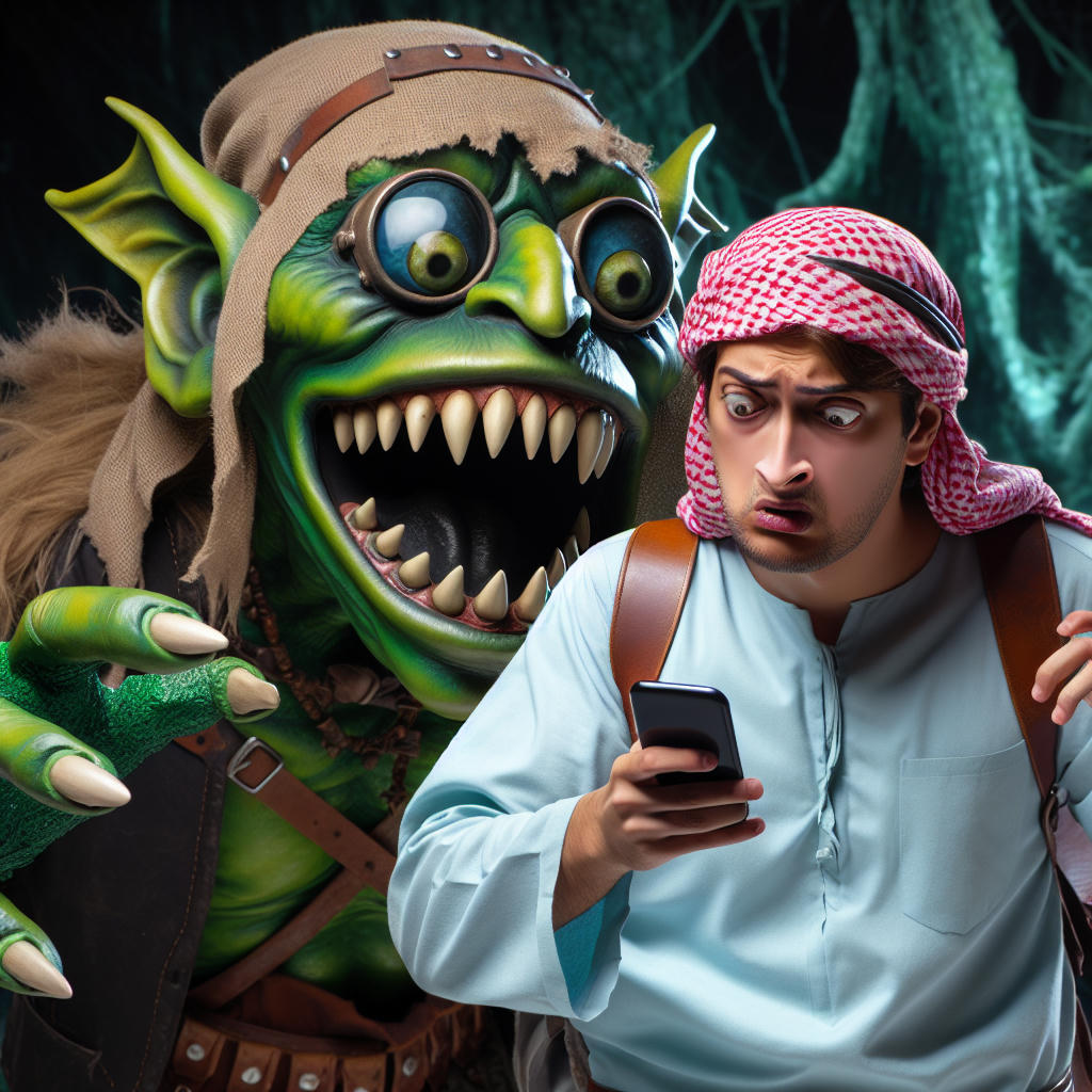 Grue's favorite snacks: Adventurers and their glowing technology