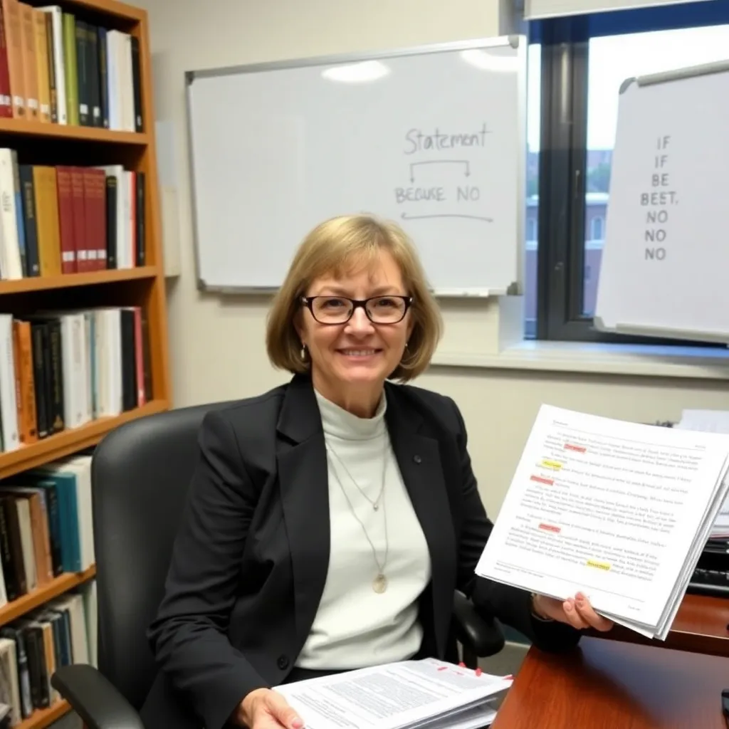 Dr. Elaine Porridge parses the denial