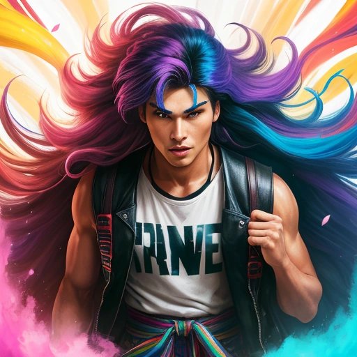 Kung Fury's majestic hair