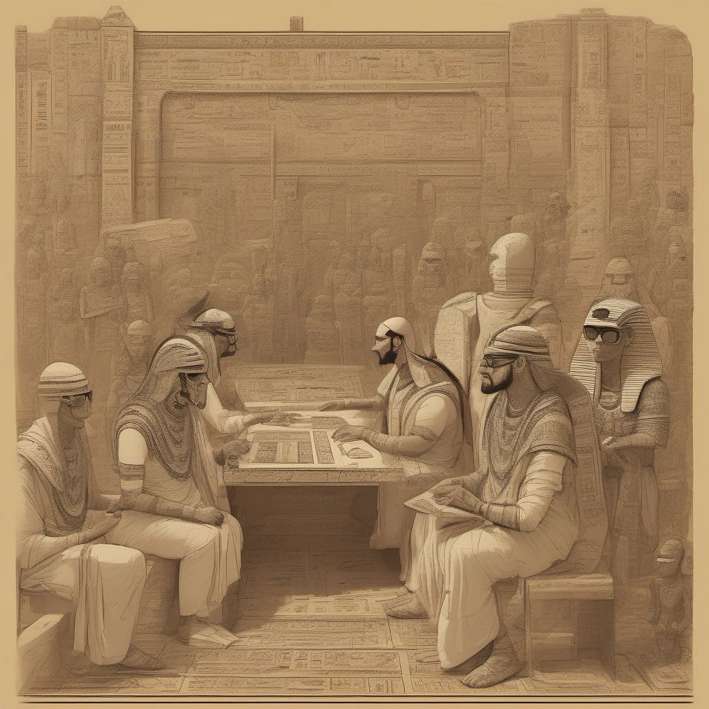 Ancient Egyptian geek convention