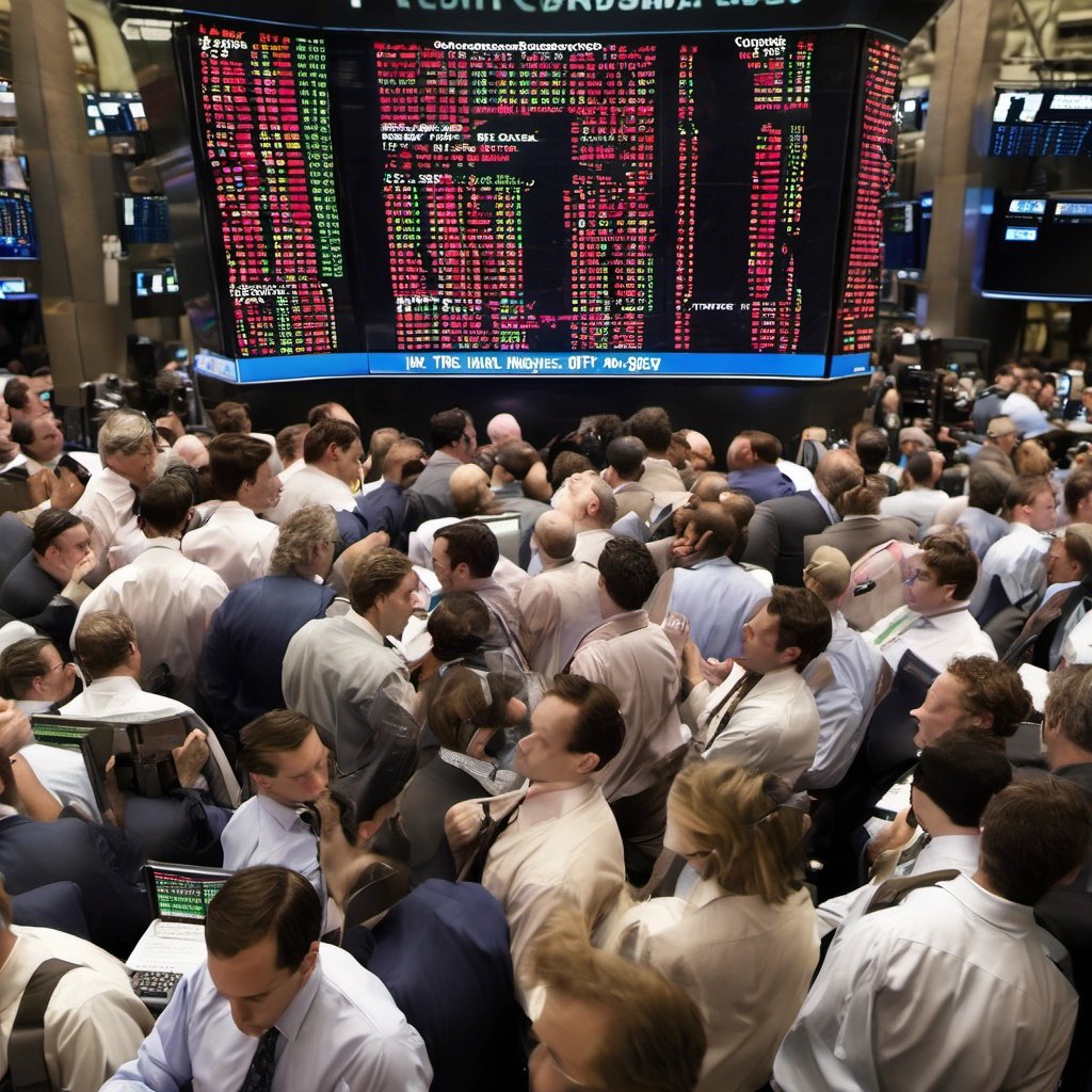 Traders confused by left-scrolling stock ticker