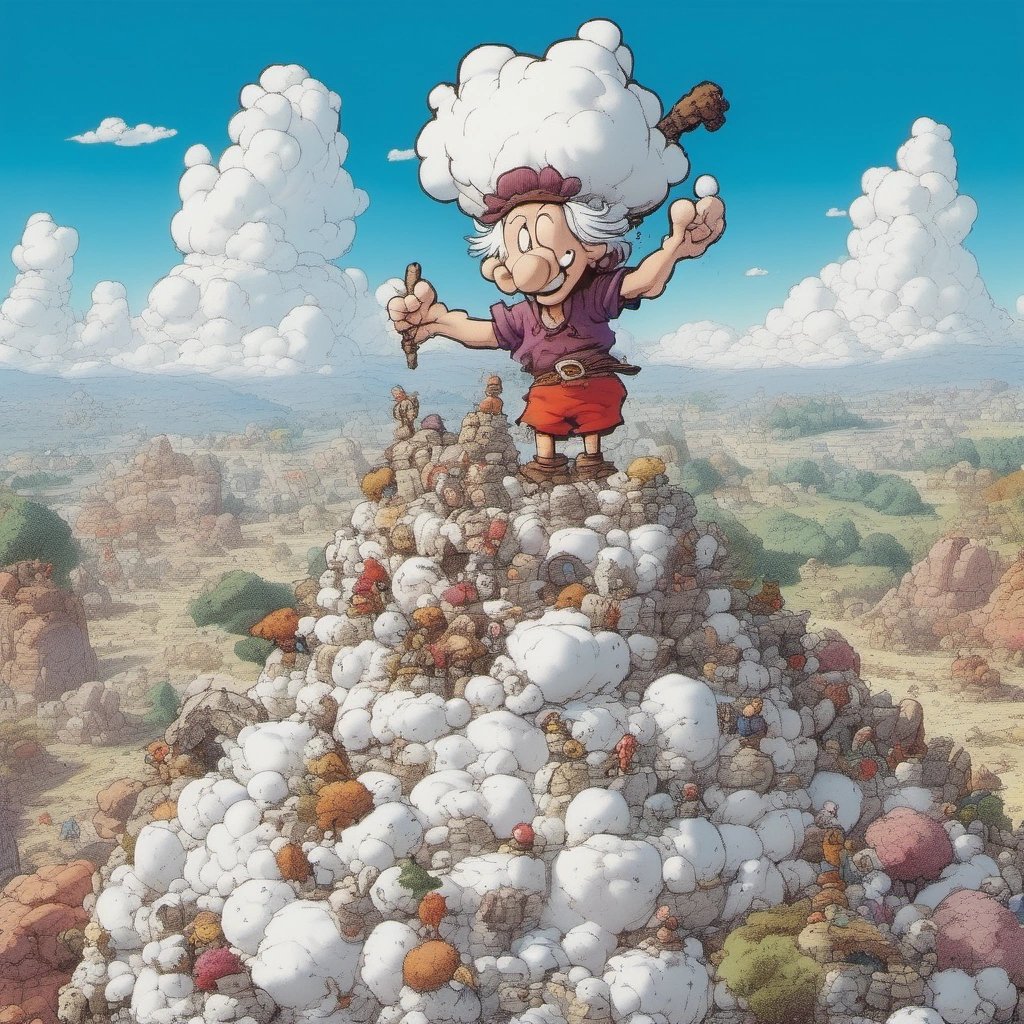 Triumphant Moment in Groo the Wanderer