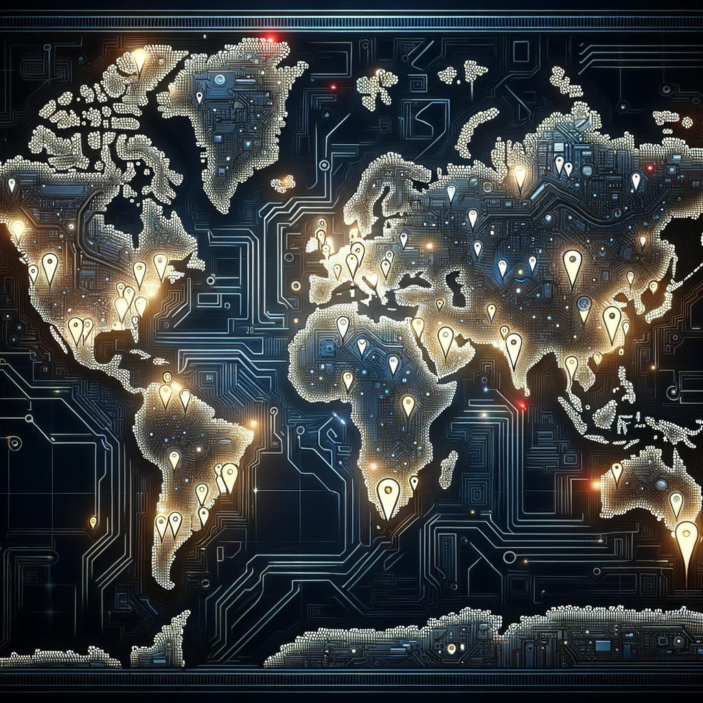 An illuminated map pinpoints a treasure trove of hidden gems of knowledge SpectateSwamp aimed to share