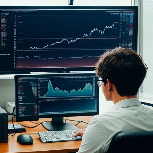 Whale analyzing stock market