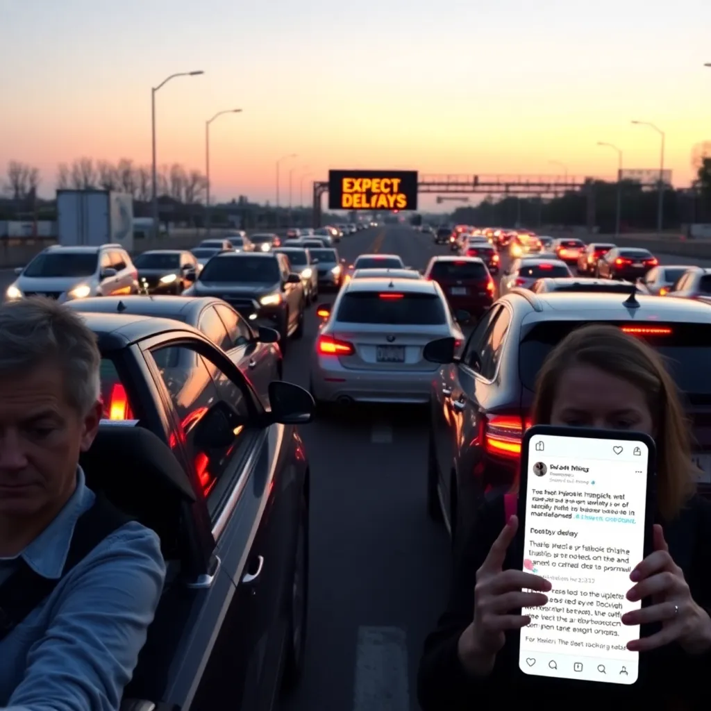 “Commuters vs. Cones”