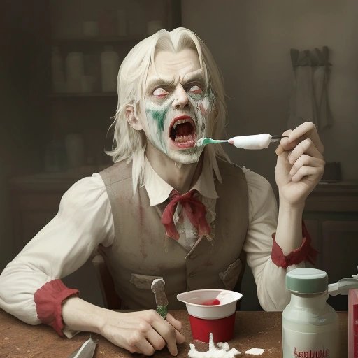 Hilarious mishap with garlic toothpaste