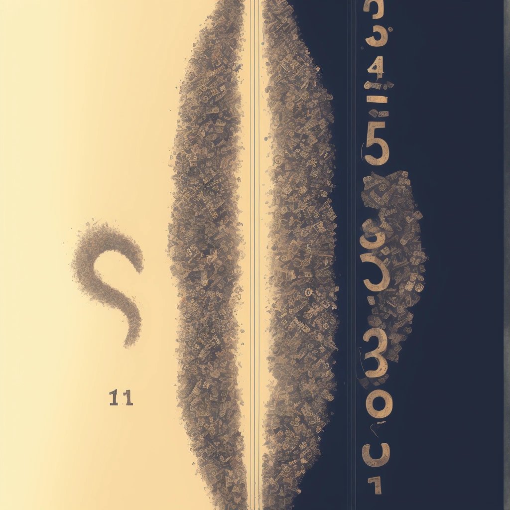 Number 1 with the expanding number line