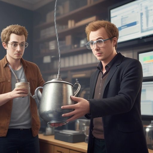 Harry and scientist