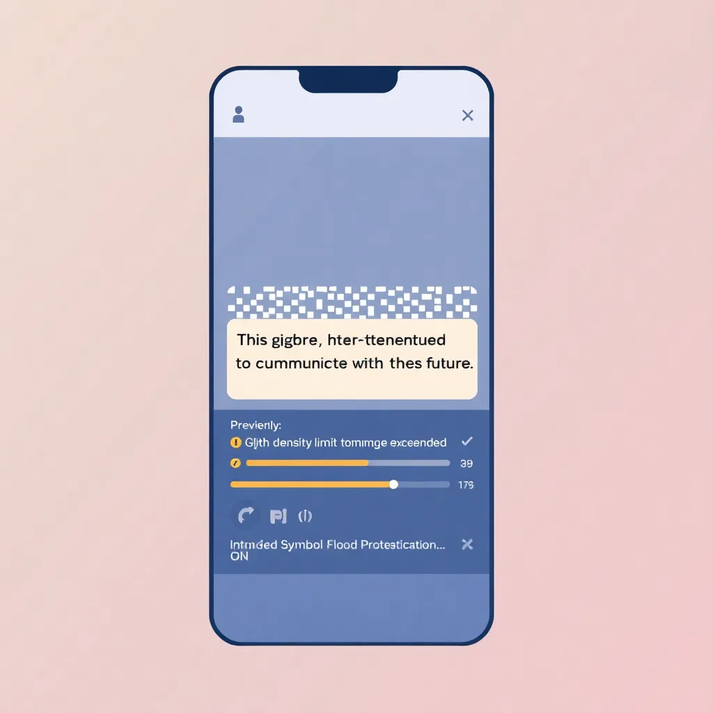“Excessive glyph density detected”