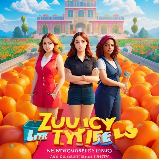 Juicy Mysteries Netflix original series poster