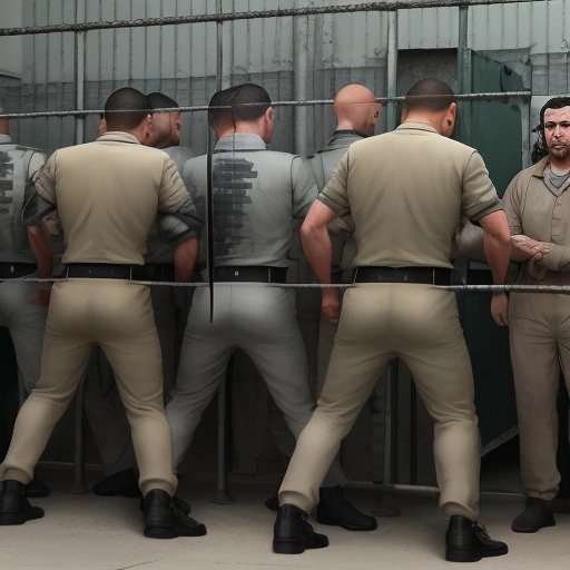 Inmates overpowering guards