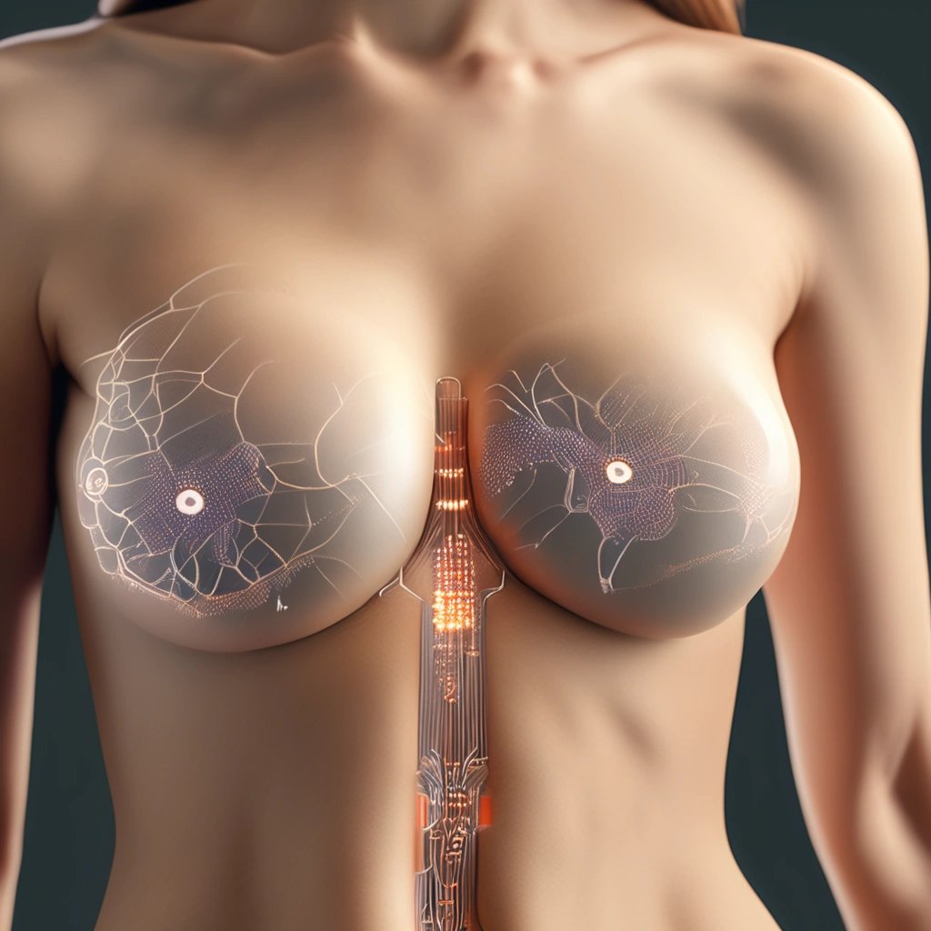 Breasts with Neuralink chip installed