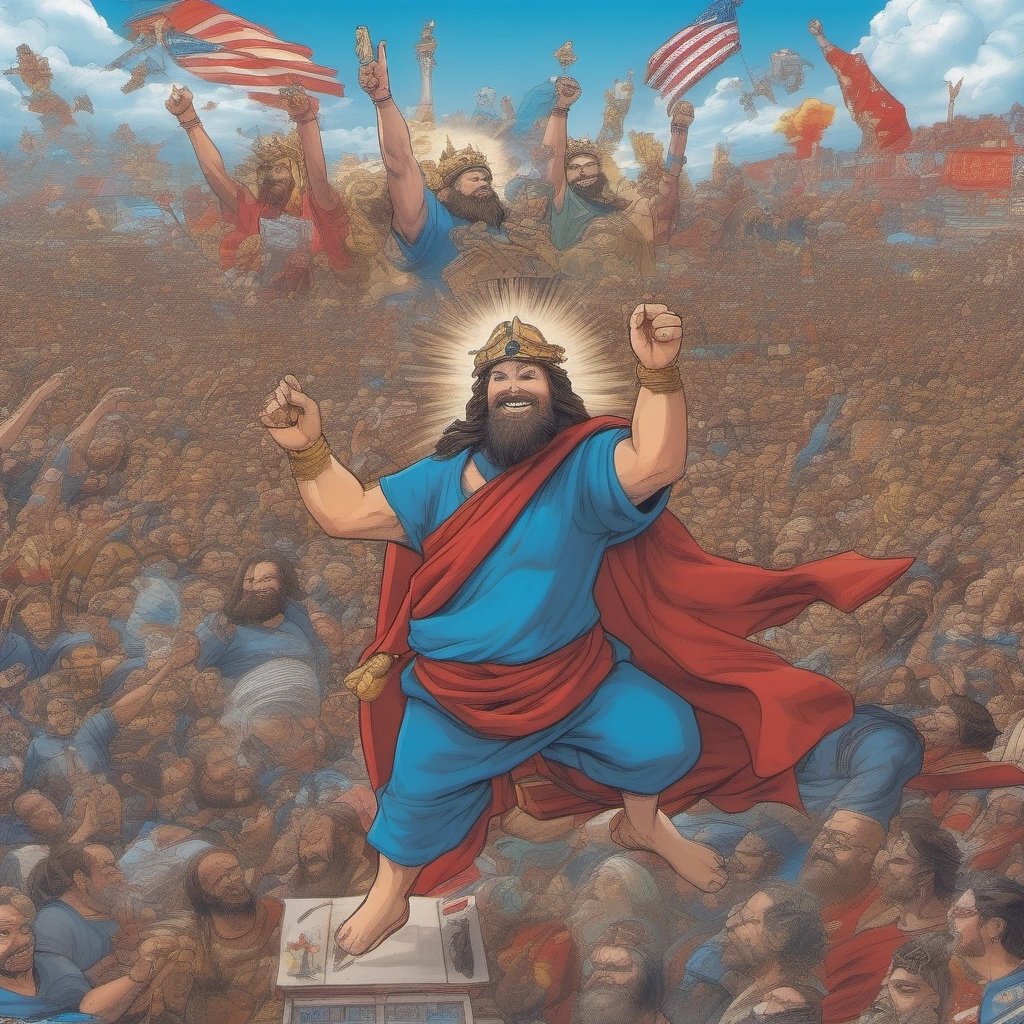 Divine candidates running campaign