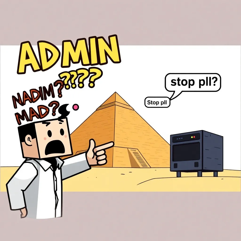 YouTube endgame thumbnail parody: “How many pyramids until they ban me?”