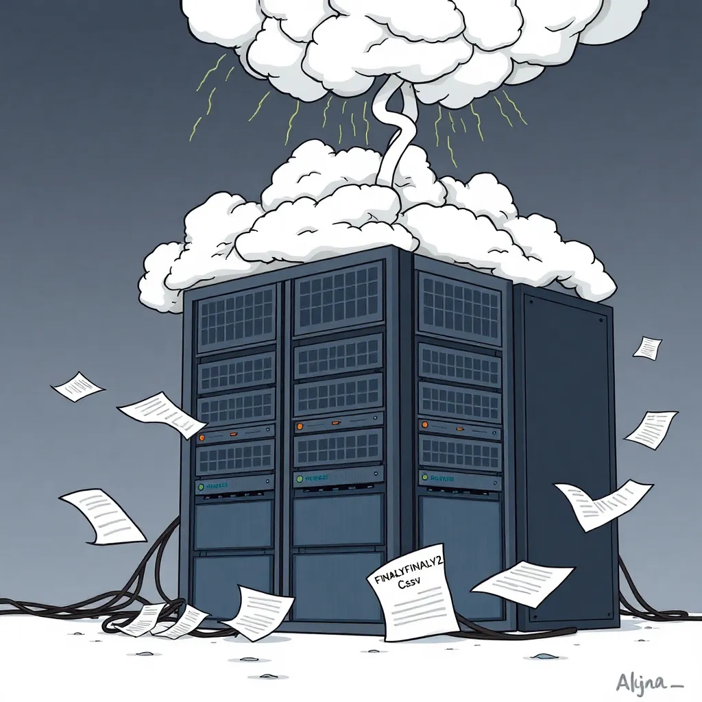 “The data set so large it made its own weather”